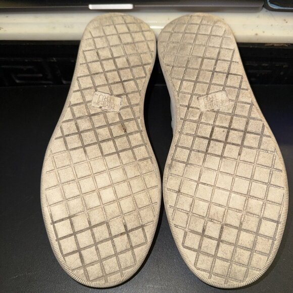 Time and Tru Sneakers Women's size 8 US Classic Court Casual White Gold - Picture 12 of 13